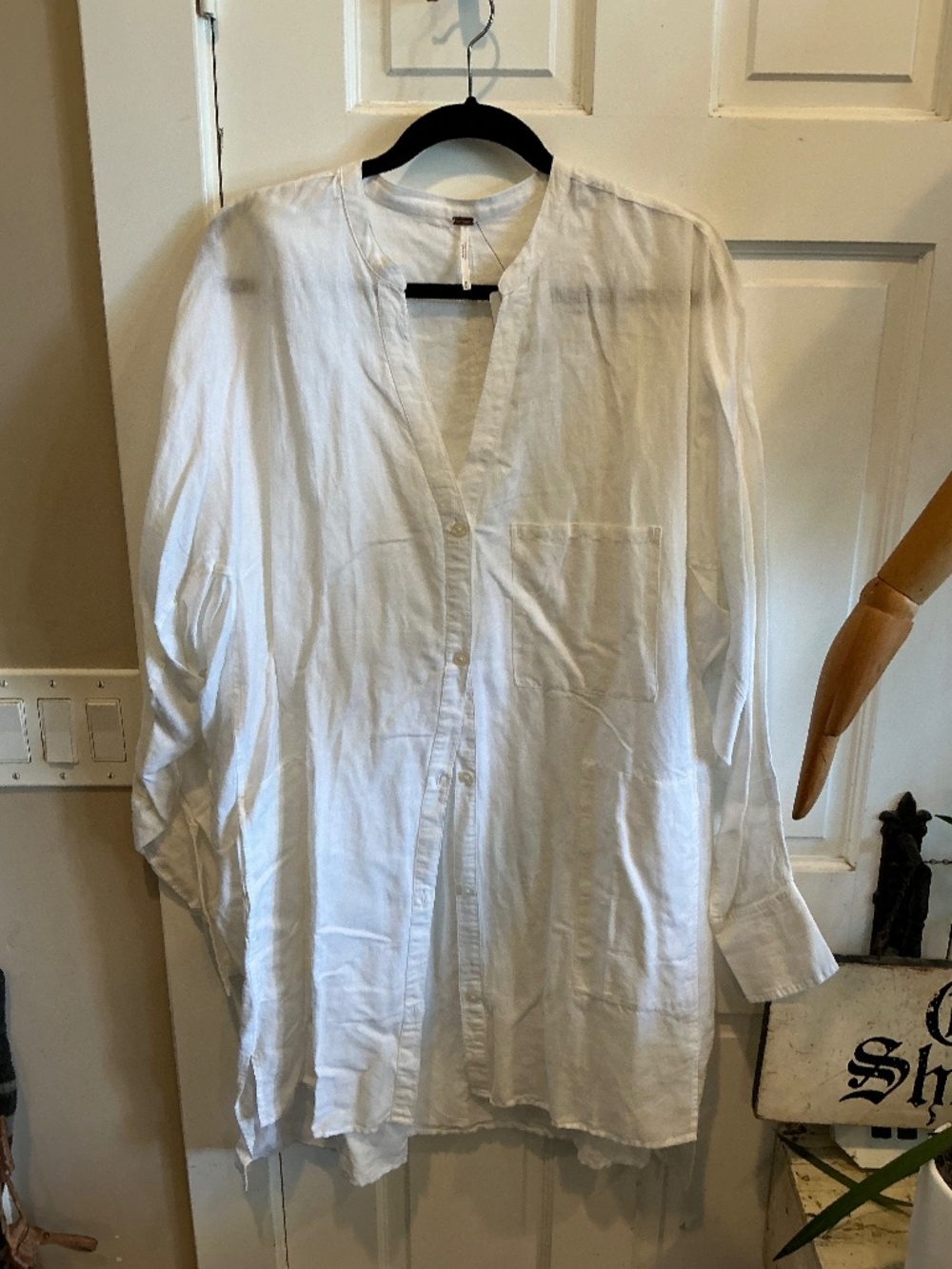 Free People long sleeve shirt!  Brand new with tags!  Size medium